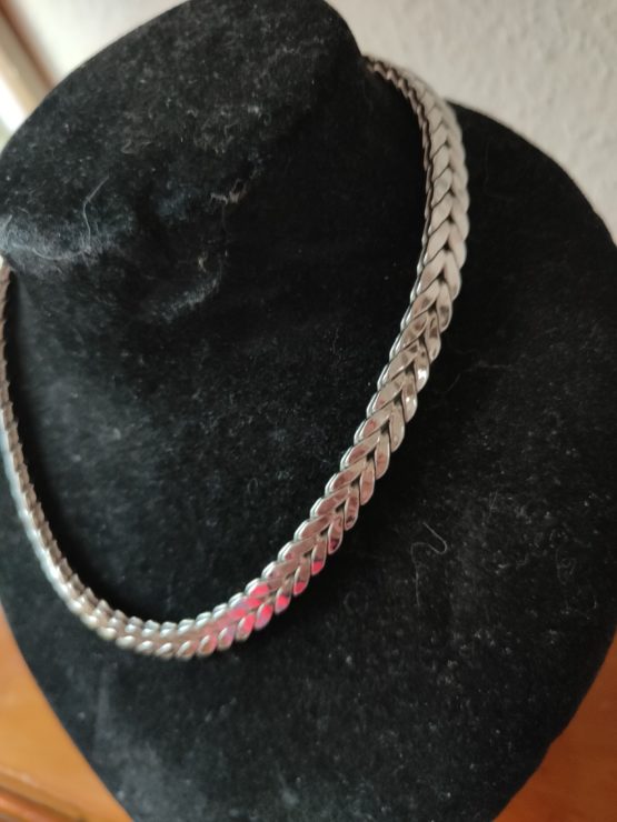Collier en or gris 18 K – Image 2
