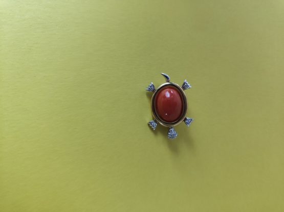 Broche tortue or 18K – Image 2